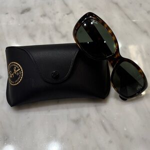 Ray-Ban Jackie Ohh Tortoise Sunglasses